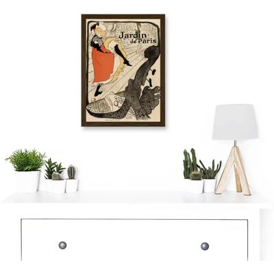 Artery8 - Jane Avril - A4 - Framed - Wall Art Artery8 - Jane Avril - A4 - Framed - Wall Art