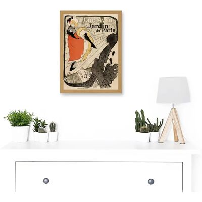 Artery8 - Jane Avril - Toulouse-Lautrec - A4 - Wall Art Print Artery8 - Jane Avril - Toulouse-Lautrec - A4 - Wall Art Print