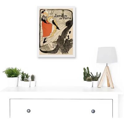 Artery8 - Jane Avril Toulouse Lautrec Paris A4 - Wall Art Print Artery8 - Jane Avril Toulouse Lautrec Paris A4 - Wall Art Print