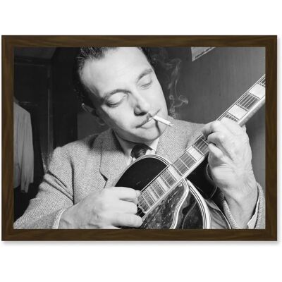 Artery8 - Django Reinhardt - Vintage Photo - Wall Art Print Artery8 - Django Reinhardt - Vintage Photo - Wall Art Print