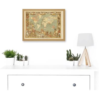 Artery8 - Maps British Empire 1886 - A4 - Wall Art Print Artery8 - Maps British Empire 1886 - A4 - Wall Art Print