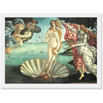 Artery8 - Birth Of Venus - A4 - Framed - Wall Art Print Artery8 - Birth Of Venus - A4 - Framed - Wall Art Print