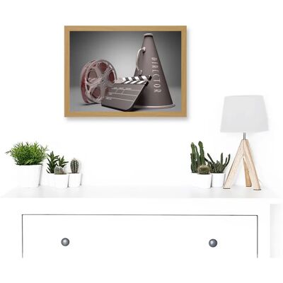 Artery8 - A4 Artwork - Light Oak - Framed Wall Art Artery8 - A4 Artwork - Light Oak - Framed Wall Art