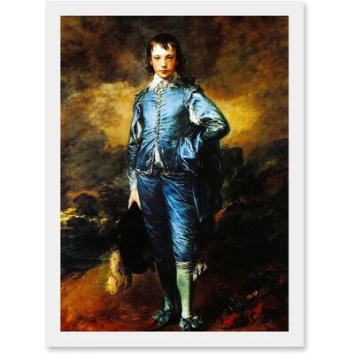Artery8 - Gainsborough Blue Boy A4 - Framed - Artwork Artery8 - Gainsborough Blue Boy A4 - Framed - Artwork
