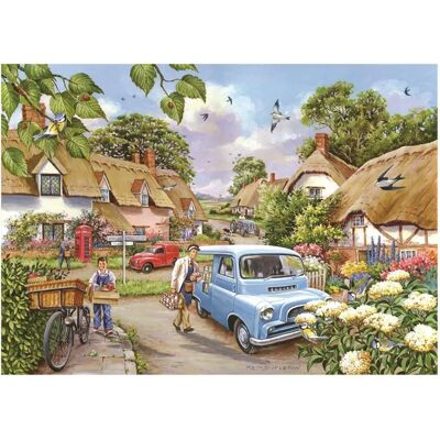 HOP - House of Puzzles GROS MORCEAUX - Frais Du Matin - Publicité HOP - House of Puzzles GROS MORCEAUX - Frais Du Matin - Publicité