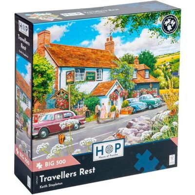 HOP - Pièces XXL - Repos Des Voyageurs - Puzzle HOP - Pièces XXL - Repos Des Voyageurs - Puzzle