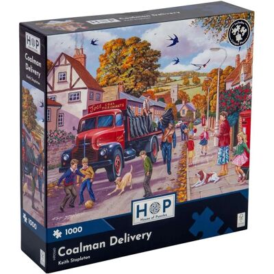 HOP - House of Puzzles - Livraison de charbon - Publicité HOP - House of Puzzles - Livraison de charbon - Publicité