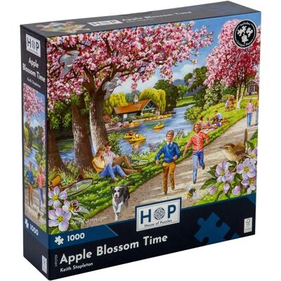 HOP - House of Puzzles - L'Heure De La Floraison Des Pommiers - Jeu de société - Publicité HOP - House of Puzzles - L'Heure De La Floraison Des Pommiers - Jeu de société - Publicité
