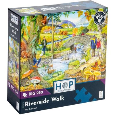 HOP - Pieces XXL - River Scene - Puzzle HOP - Pieces XXL - River Scene - Puzzle