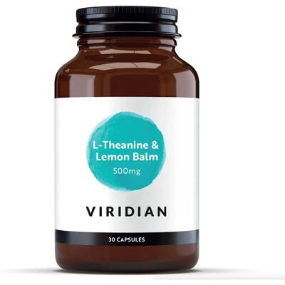 Viridian L-theanine Lemon Balm - Herbal Supplement Viridian L-theanine Lemon Balm - Herbal Supplement