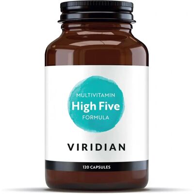 Viridian High Five Multivitamin & Mineral Formula Veg Caps - 120 Viridian High Five Multivitamin & Mineral Formula Veg Caps - 120