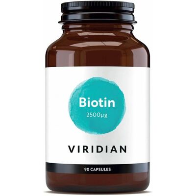 Viridian Biotin 2500ug Veg Caps - Nahrungsergänzung Viridian Biotin 2500ug Veg Caps - Nahrungsergänzung