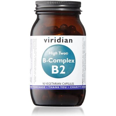 Viridian High Two Vitamin B2 s B-komplexem - 90 Vegicaps Doplněk stravy Viridian High Two Vitamin B2 s B-komplexem - 90 Vegicaps Doplněk stravy
