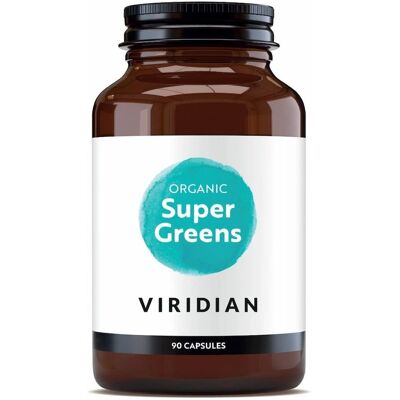 Viridian Organické Zelené - 90 Vegicaps - Podpora Zdraví Viridian Organické Zelené - 90 Vegicaps - Podpora Zdraví