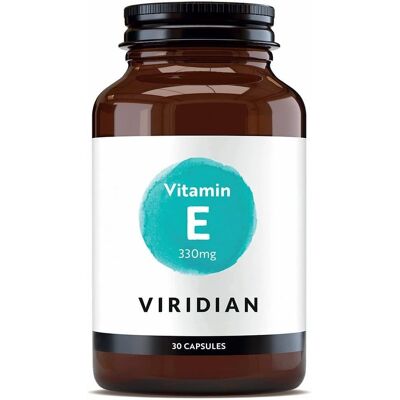 Viridian Vitamin E 400IU Vegane Kapseln Viridian Vitamin E 400IU Vegane Kapseln
