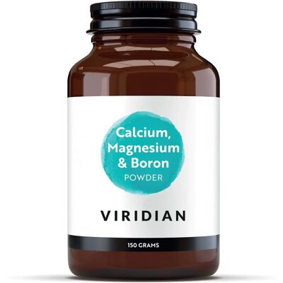 Viridian Calcium Magnesium mit Boron Pulver - 150g - Nahrungsergänzung Viridian Calcium Magnesium mit Boron Pulver - 150g - Nahrungsergänzung