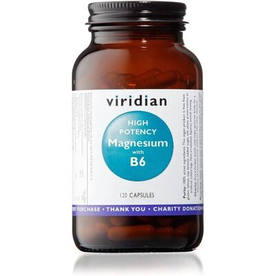 Viridian Model 120 Capsules Magnesium B6 Support Viridian Model 120 Capsules Magnesium B6 Support