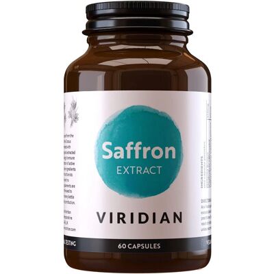 Viridian Extrait de Safran 30mg Veg Caps - Supplément Alimentaire - Publicité Viridian Extrait de Safran 30mg Veg Caps - Supplément Alimentaire - Publicité