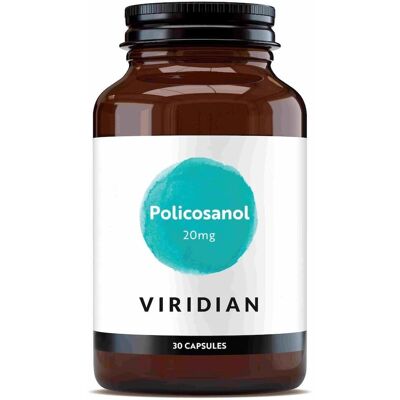 Viridian Policosanol 20mg Veg Caps - Suplemento alimentar Viridian Policosanol 20mg Veg Caps - Suplemento alimentar