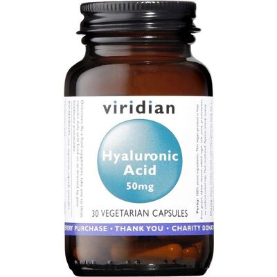Acido ialuronico Viridian 50mg - Pelle & Articolazioni Acido ialuronico Viridian 50mg - Pelle & Articolazioni