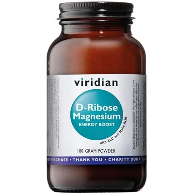 Viridian D-Ribose Magnesium Energie-Kick - Pulver Viridian D-Ribose Magnesium Energie-Kick - Pulver