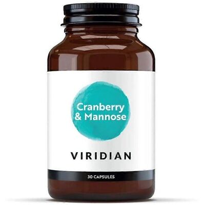 Viridian Cranberry & Mannose Veg Caps 30 - Nahrungsergänzung Viridian Cranberry & Mannose Veg Caps 30 - Nahrungsergänzung