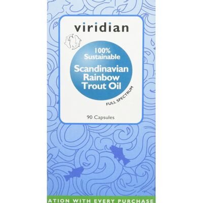 Viridian Organic Scandinavian Rainbow Trout Oil Softgels - 90 Capsules Viridian Organic Scandinavian Rainbow Trout Oil Softgels - 90 Capsules