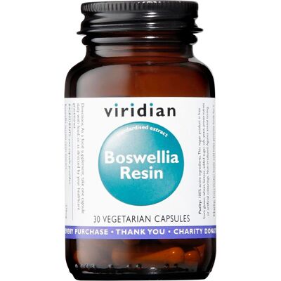 Extracto de resina de Boswellia Viridian - 270mg Vegicaps - Suplemento alimenticio Extracto de resina de Boswellia Viridian - 270mg Vegicaps - Suplemento alimenticio