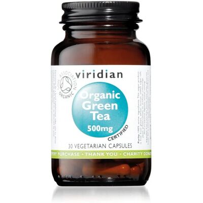 Viridian Bio Grüner Tee Blätter 500mg - 30 Vegicaps Viridian Bio Grüner Tee Blätter 500mg - 30 Vegicaps