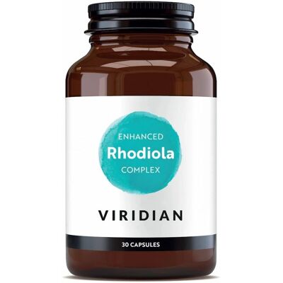 Viridian Complejo de Rhodiola - 30 Cápsulas vegetales - Suplemento alimenticio Viridian Complejo de Rhodiola - 30 Cápsulas vegetales - Suplemento alimenticio