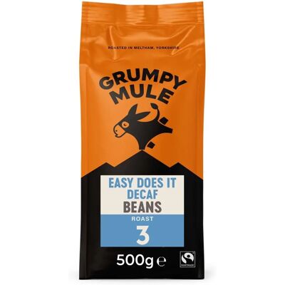 Grumpy Mule Easy Does It - Kawa bez kofeiny - 200g Grumpy Mule Easy Does It - Kawa bez kofeiny - 200g