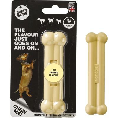 Tasty Bone Nylon Bone Flavor Cheese - Dog Toy Tasty Bone Nylon Bone Flavor Cheese - Dog Toy