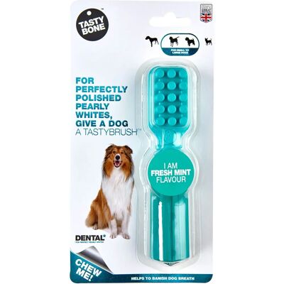 Tasty Bone Dental Bone Shaped Brush Fresh Mint Whiter Teeth - Dental Bone Toy Tasty Bone Dental Bone Shaped Brush Fresh Mint Whiter Teeth - Dental Bone Toy