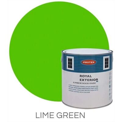 Protek Royal Exterior Paint 2.5 Litres - Lime Green - Exterior Paint Protek Royal Exterior Paint 2.5 Litres - Lime Green - Exterior Paint