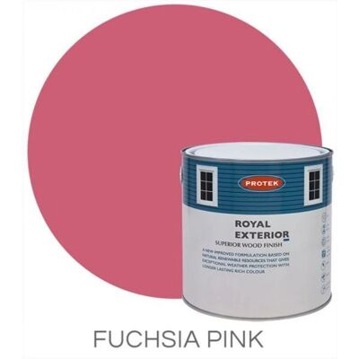 Protek Royal Exterior Paint 1 Litre - Fuchsia Pink - Exterior Paint Protek Royal Exterior Paint 1 Litre - Fuchsia Pink - Exterior Paint