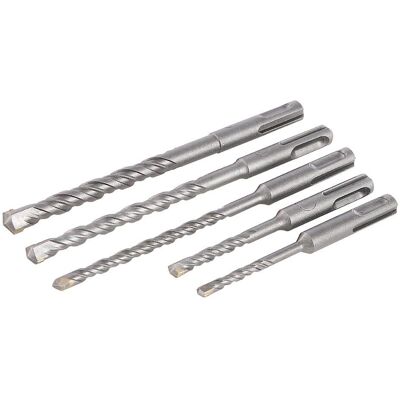 Zestaw 5 wierteł do betonu Silverline 930164 Zestaw 5 wierteł do betonu Silverline 930164