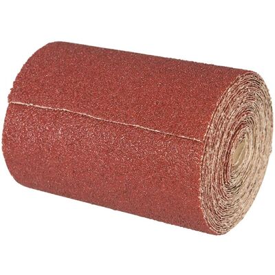 Silverline Rola papieru ściernego z tlenku aluminiowego - Ręczna & Maszynowa - 60 Krawędzie - Brązowa - 115mm x 10m Silverline Rola papieru ściernego z tlenku aluminiowego - Ręczna & Maszynowa - 60 Krawędzie - Brązowa - 115mm x 10m