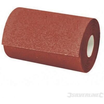 Silverline Aluminium Oxide Roll 5m K120 - Abrasive Roll Silverline Aluminium Oxide Roll 5m K120 - Abrasive Roll