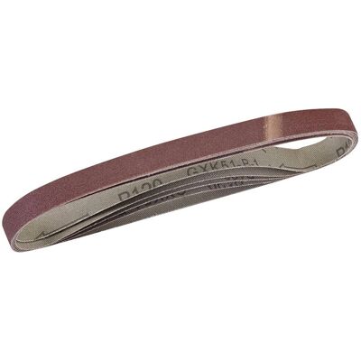 Bandes abrasives Silverline - 13x457mm - Grain 120 - Pack 5 - Publicité Bandes abrasives Silverline - 13x457mm - Grain 120 - Pack 5 - Publicité