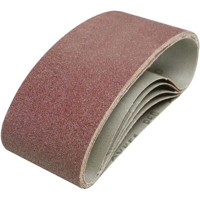 Silverline 185706 - Bandes à grains 75x457mm - 60 Grain - Publicité Silverline 185706 - Bandes à grains 75x457mm - 60 Grain - Publicité