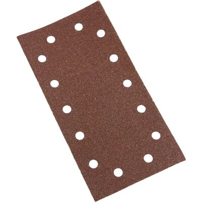 Silverline Fogli di carta vetrata con gancio e loop 1/2 confezione 10 - Grana 60 Silverline Fogli di carta vetrata con gancio e loop 1/2 confezione 10 - Grana 60