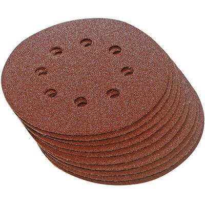 Silverline - Disques abrasifs perforés 125mm 60 Grit - Hook & Loop - 10 pièces - Publicité Silverline - Disques abrasifs perforés 125mm 60 Grit - Hook & Loop - 10 pièces - Publicité