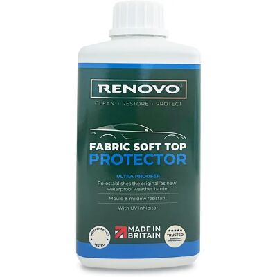 Renovo Ultra Proofer - Traitement étanchéité pour toits cabriolet - Publicité Renovo Ultra Proofer - Traitement étanchéité pour toits cabriolet - Publicité