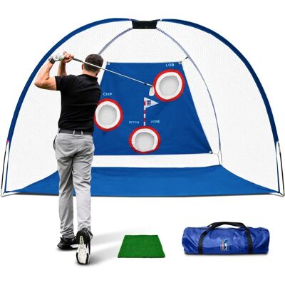 PGA Tour PGA Großer blauer Golf-Trainingsnetz - Golfzubehör PGA Tour PGA Großer blauer Golf-Trainingsnetz - Golfzubehör