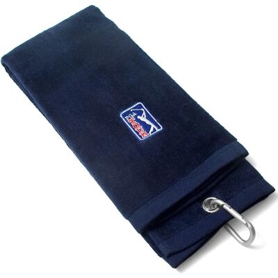 Asciugamano da golf blu PGA Tour - 6x21 pollici - Velluto di cotone Asciugamano da golf blu PGA Tour - 6x21 pollici - Velluto di cotone