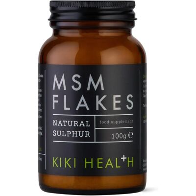KIKI HEALTH MSM Flakes - Natural Sulphur - 100g - Supplement KIKI HEALTH MSM Flakes - Natural Sulphur - 100g - Supplement