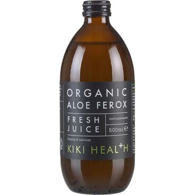KIKI Health Organic Aloe Ferox Juice - 500ml - Supports Vitality & Colon KIKI Health Organic Aloe Ferox Juice - 500ml - Supports Vitality & Colon