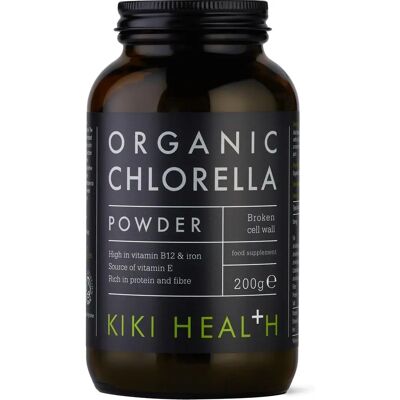 KIKI Health Polvo de Chlorella Orgánico - 200g - Detox Natural KIKI Health Polvo de Chlorella Orgánico - 200g - Detox Natural