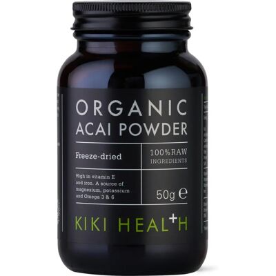 KIKI HEALTH Polvo de Acai Orgánico - 50g Suplemento dietético KIKI HEALTH Polvo de Acai Orgánico - 50g Suplemento dietético