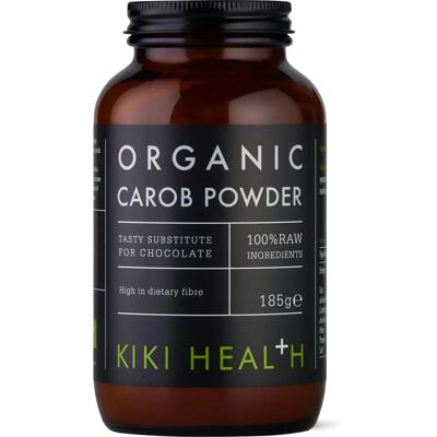 KIKI Health Cacao en Polvo Orgánico - 185g - Endulzante Natural y Sustituto del Chocolate KIKI Health Cacao en Polvo Orgánico - 185g - Endulzante Natural y Sustituto del Chocolate